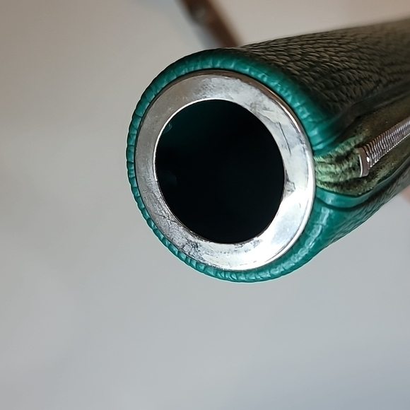 RARE* Vintage*  KNIRPS Printed Leather Pouch Case 35" umbrella - Picture 9 of 12